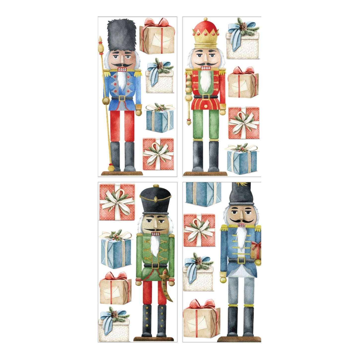 Nutcracker | Rub On Transfers | Dixie Belle Belles and Whistles | Transfer | 4 Sheets | 6X12