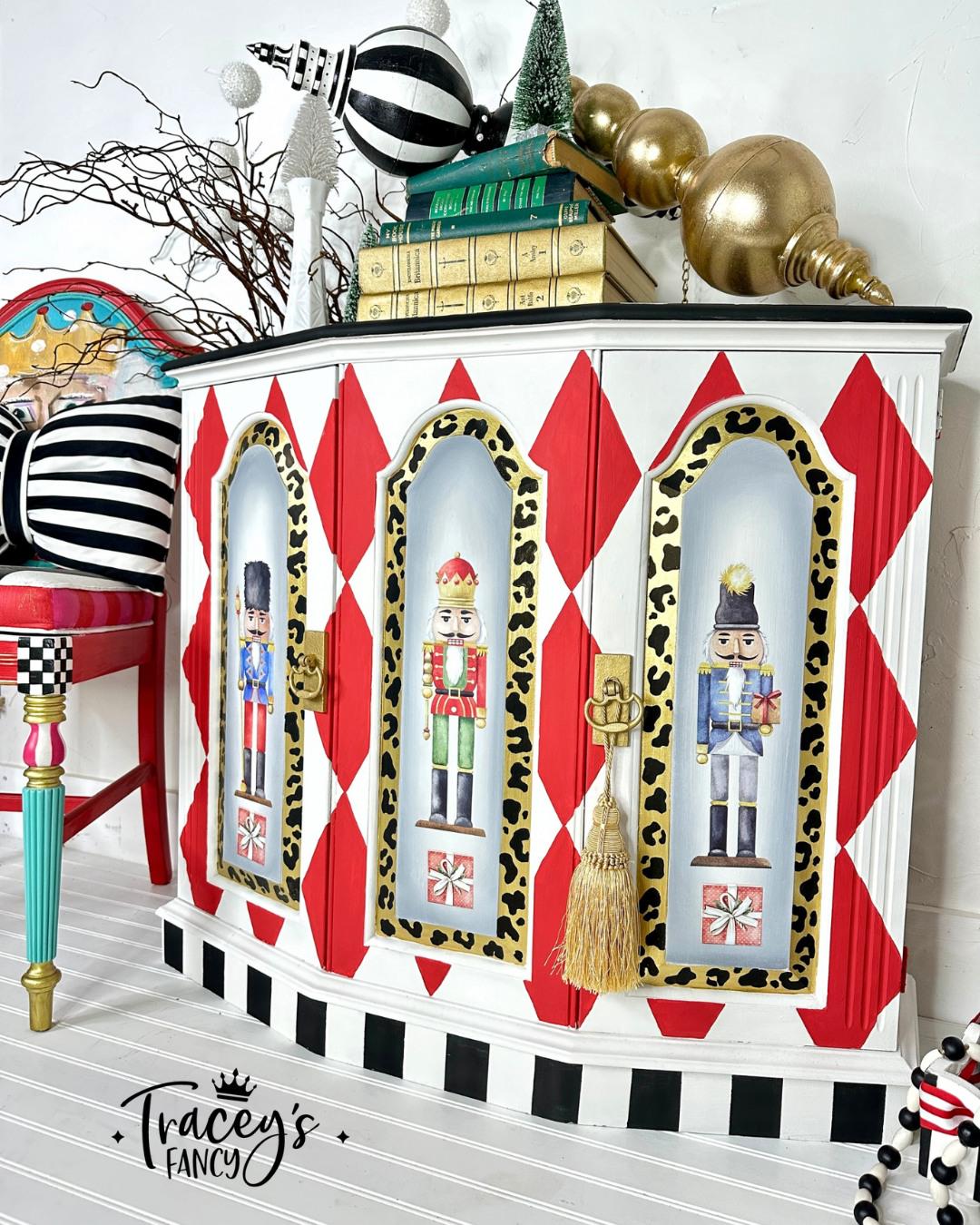 Nutcracker | Rub On Transfers | Dixie Belle Belles and Whistles | Transfer | 4 Sheets | 6X12