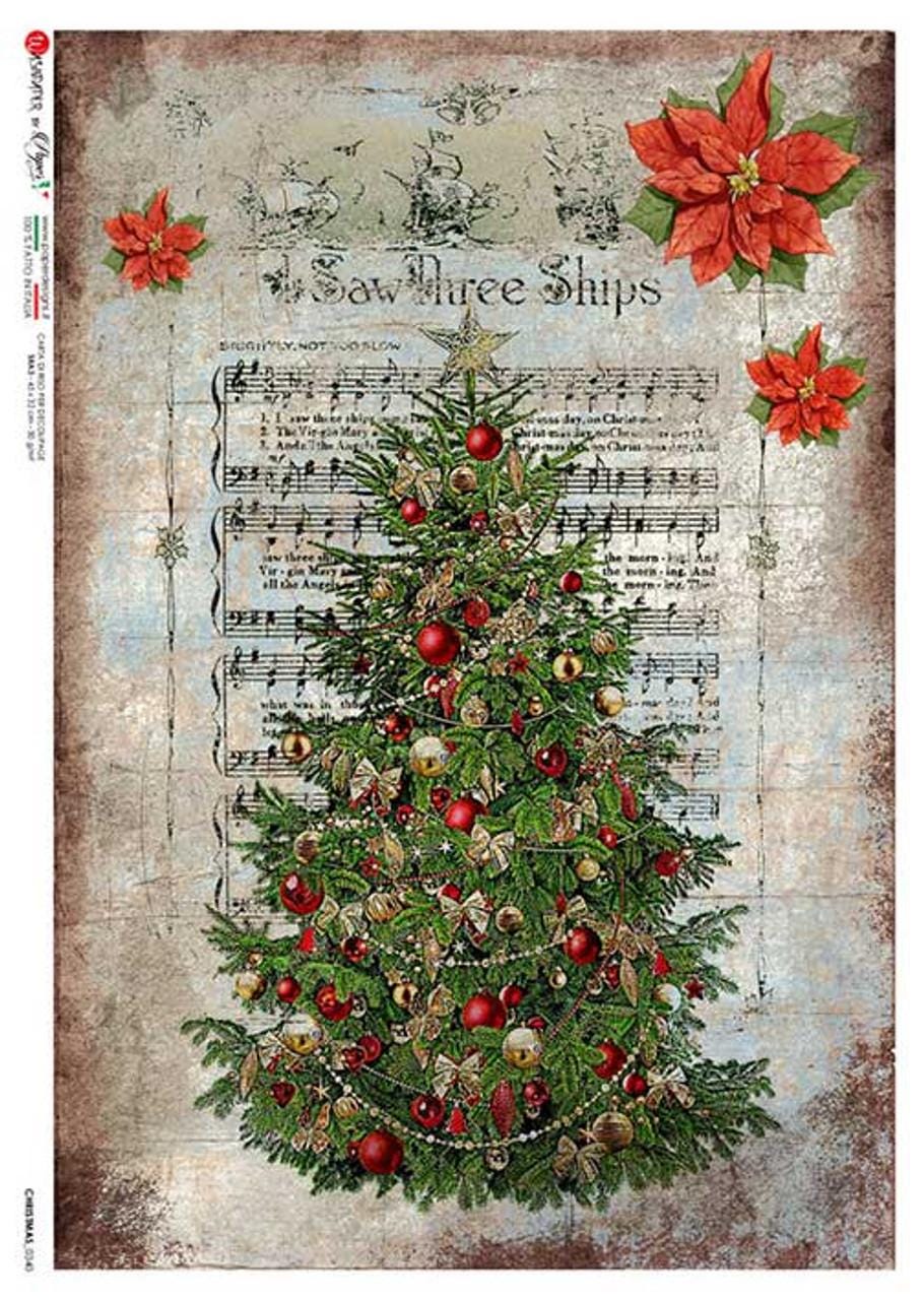 Beautiful Tree | Rice Paper Decoupage | Paper Designs 0340 | A4