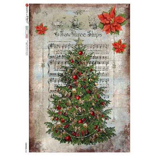 Beautiful Tree | Rice Paper Decoupage | Paper Designs 0340 | A4