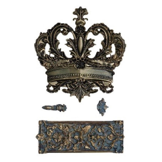 Crown | Décor Silicone Mould | LaBlanche |  8" x 5" | Limited Edition