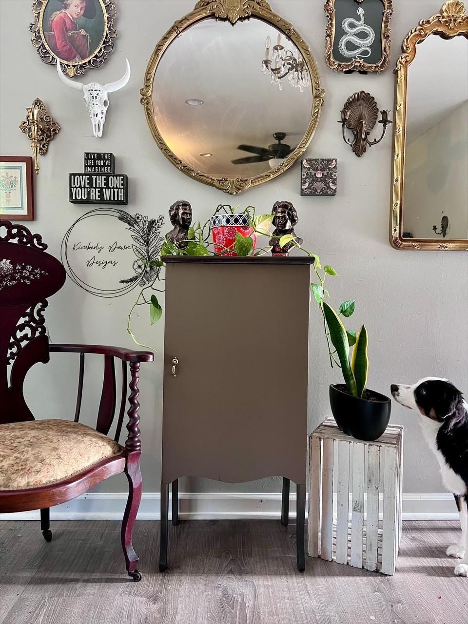 Truffle | Silk All-In-One Paint | Countryside Collection | Dixie Belle Paint Company | 4oz