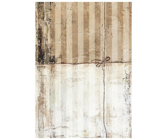 Cottage Stripes | Rice Paper  Decoupage | Decoupage Queen | A4 & A3