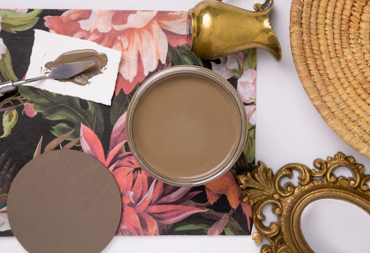 Truffle | Silk All-In-One Paint | Countryside Collection | Dixie Belle Paint Company | 4oz