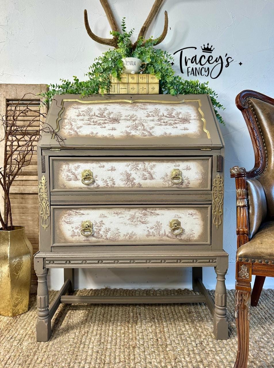 Truffle 16oz | Silk All-In-One | Countryside Collection | Dixie Belle Paint Company | 16oz