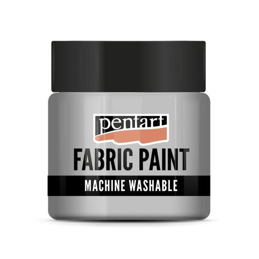 Silver| Fabric Paint | Metallic | Mixed Media | Pentart | 50ml