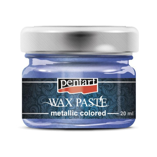 Blue Metallic Wax | Pentart Wax Paste | Furniture | Mixed Media | 20ml