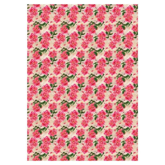 Vintage Wallpaper | Rice Paper Decoupage | Dixie Belle Paint Company | Belles and Whistles | A1 | 23.39" x 33.11"