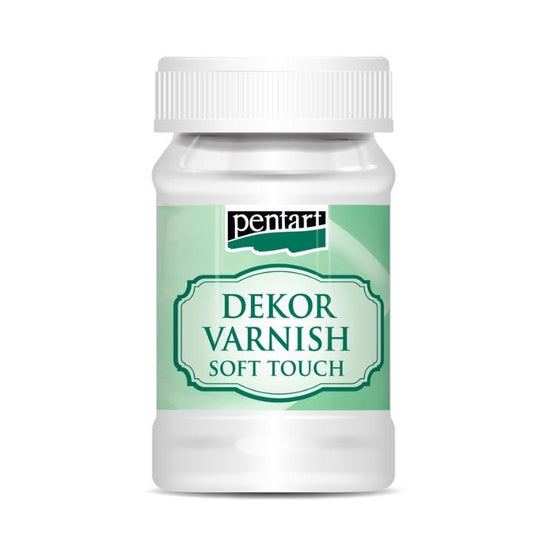 Soft Touch Dekor Varnish | Water Based | Pentart | Mixed Media | 100ml