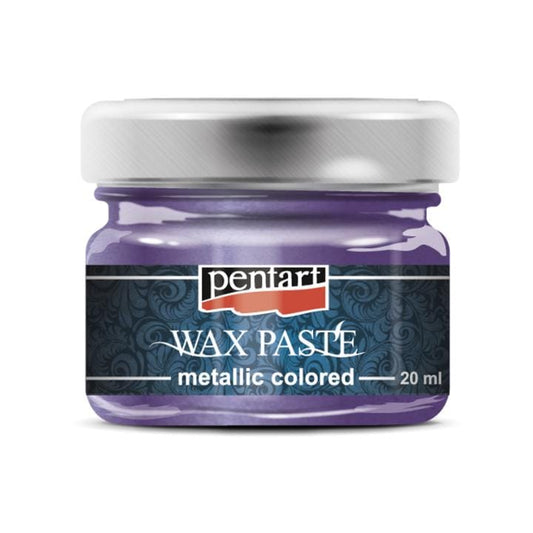Purple Metallic Wax | Pentart Wax Paste | Furniture | Mixed Media | 20ml