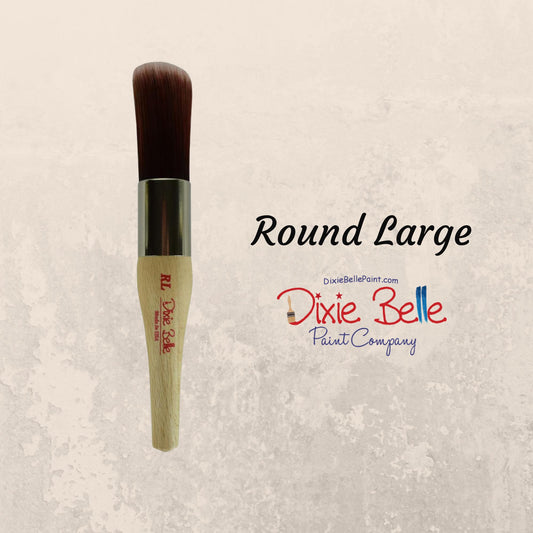 Round Large | Dixie Belle  Paint Company | High-Quality Paint Brush