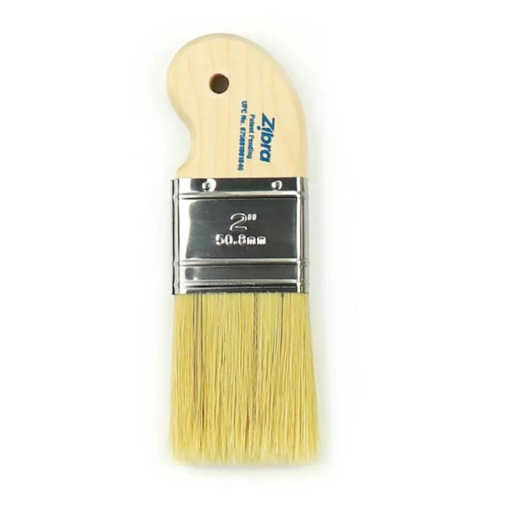 Top Coat Brush | Zibra Paint Brushes | 2" Brush | Sealer Brush