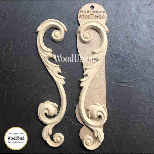 Applique #1382-2 | WoodUBend | Dixie Belle Exclusive | Set of 2